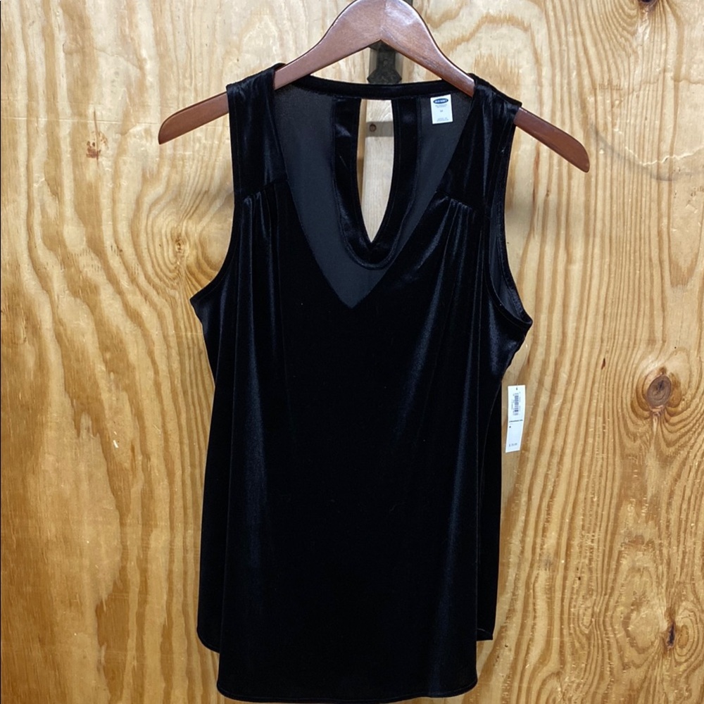 Old Navy size M Elegant Black Sleeveless Top NWT